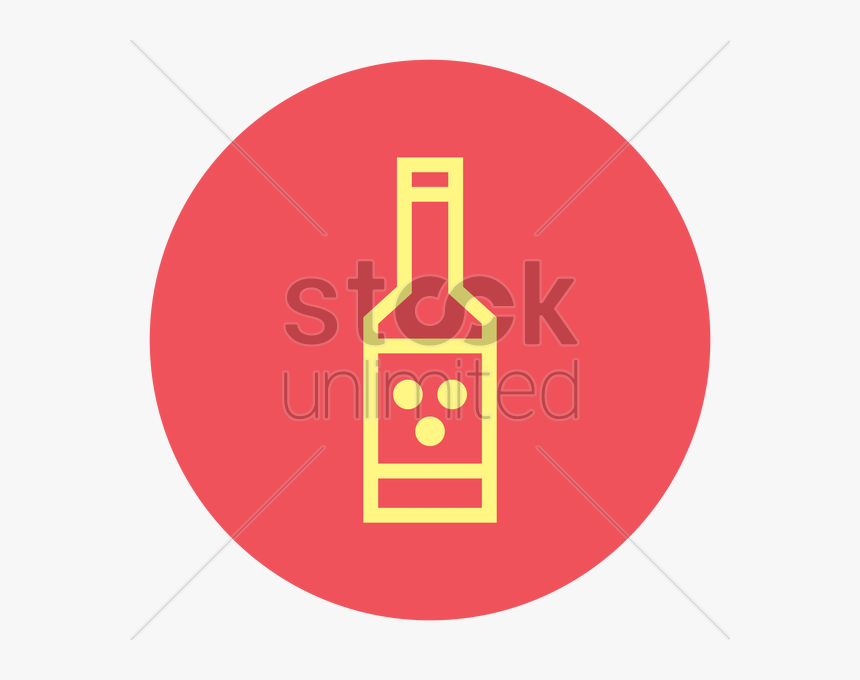 Free Beer Bottle Vector Image - Wine Bottle, HD Png Download