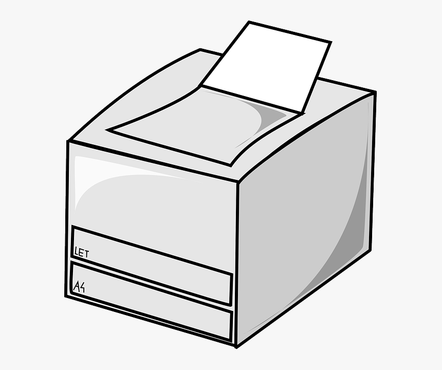 Free To Use Public Domain Printer Clip Art - Laser Printer Clipart, HD Png Download
