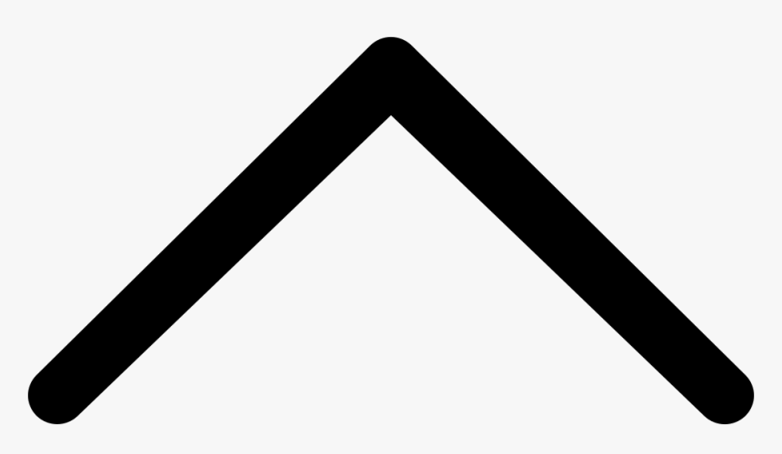 Up Scroll Arrow - Roof Clipart, HD Png Download