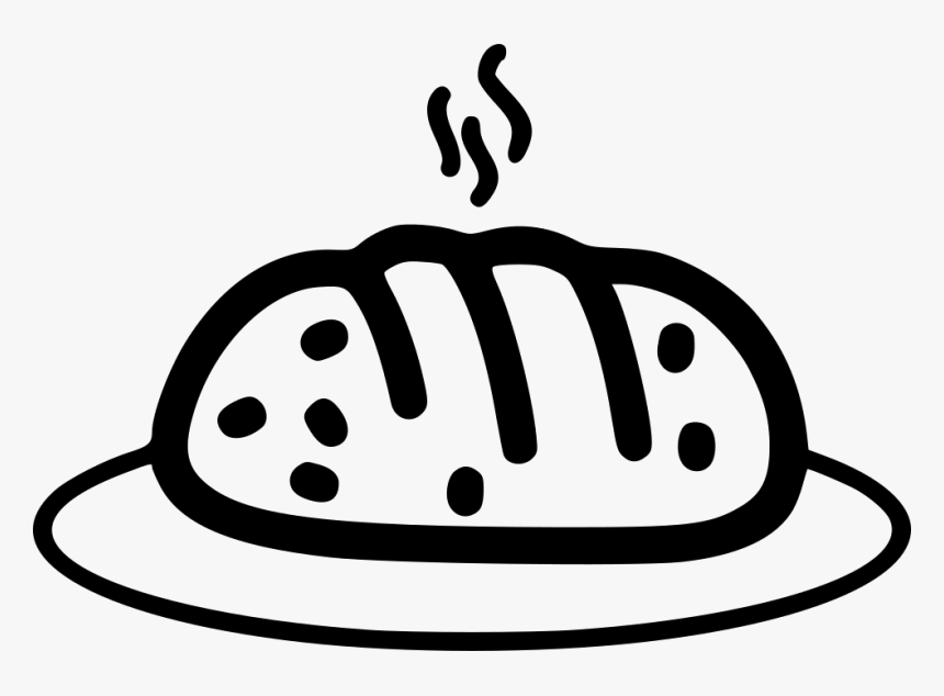 Hot Bread - Hot Bread Icon Png, Transparent Png