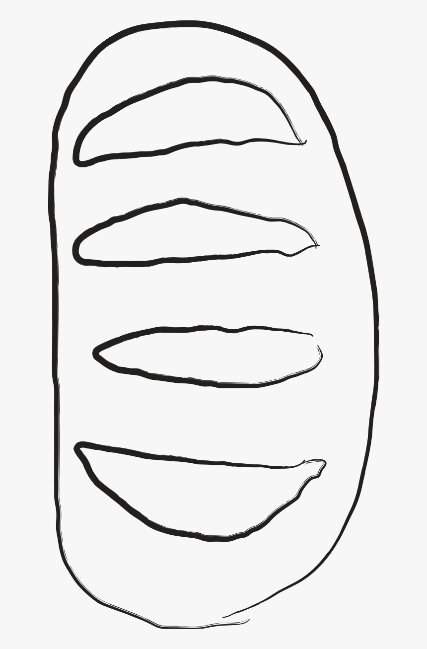 Bread Icon - Line Art, HD Png Download