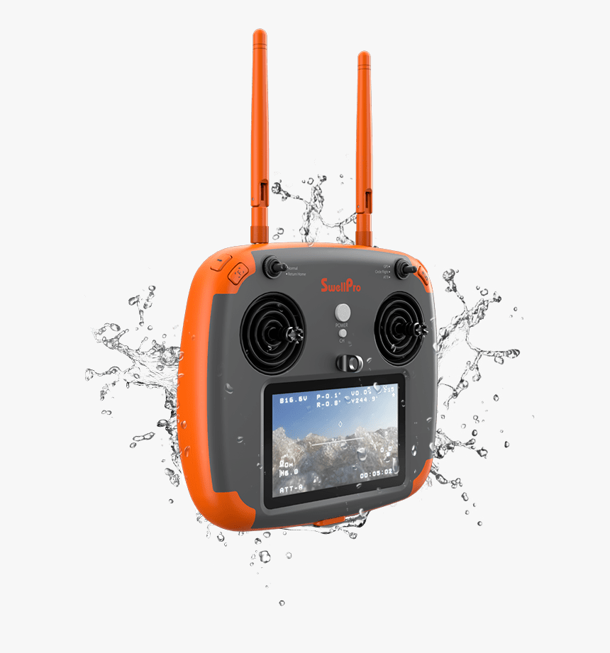 Waterproof Controller - Swellpro Spry Waterproof Drone, HD Png Download