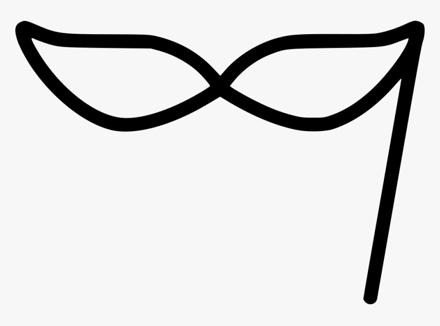 Celebration Moustache Party Costume Mask, HD Png Download