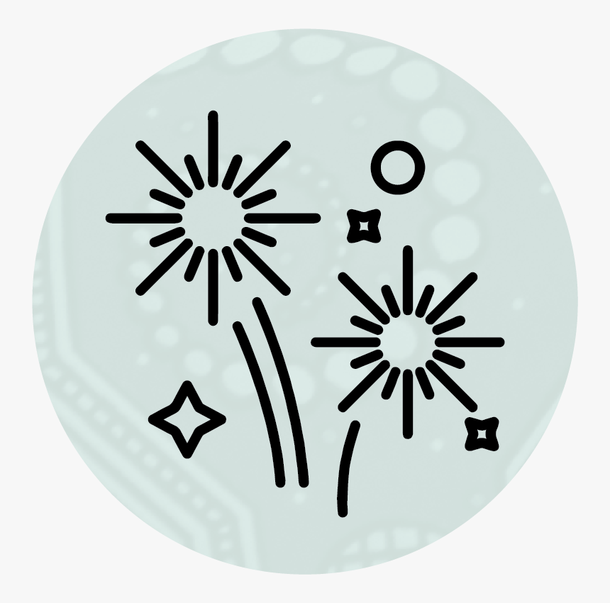 Transparent Celebration Icon Png - Fireworks Icon, Png Download