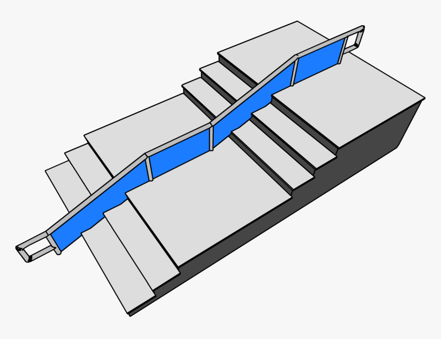 Stair Ramp Furniture Icon - Club Penguin Stairs, HD Png Download