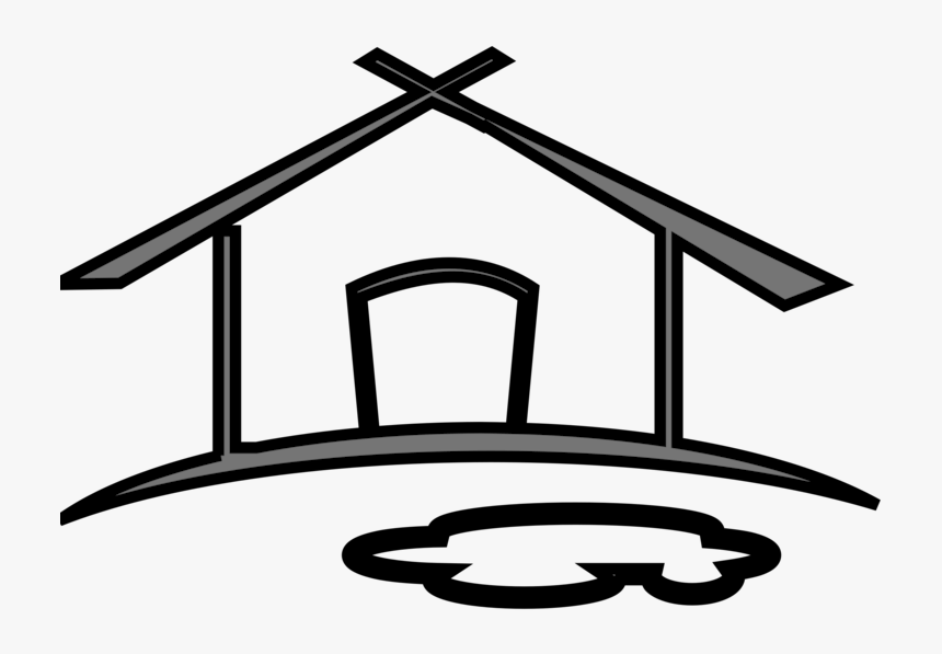 Line Design - Casa De Fazenda Png, Transparent Png