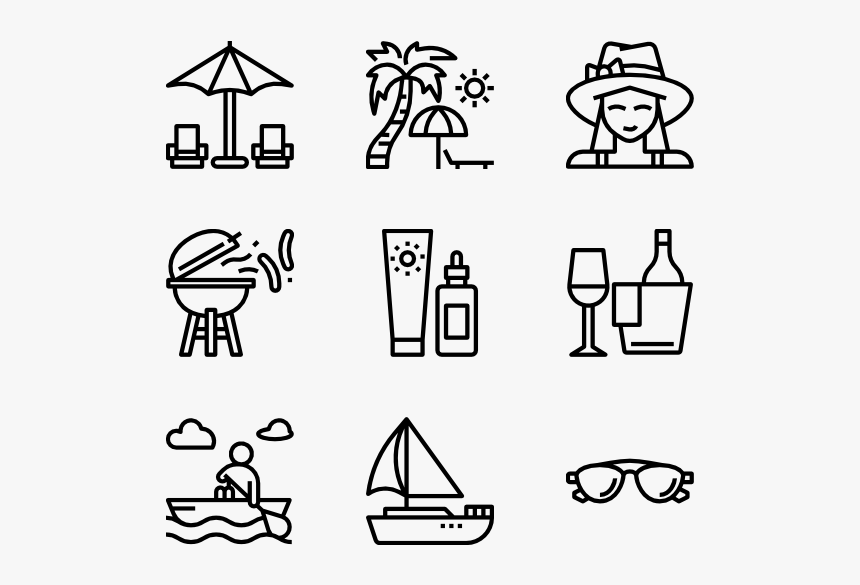 Essential Set - Drawing Icons, HD Png Download