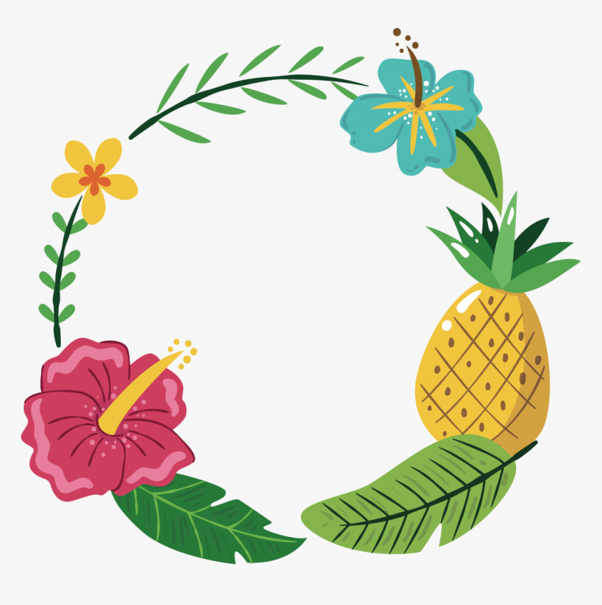 Pineapple Decoration Unique Pineapple Icon Yellow Pineapple - Marcos De Piña, HD Png Download