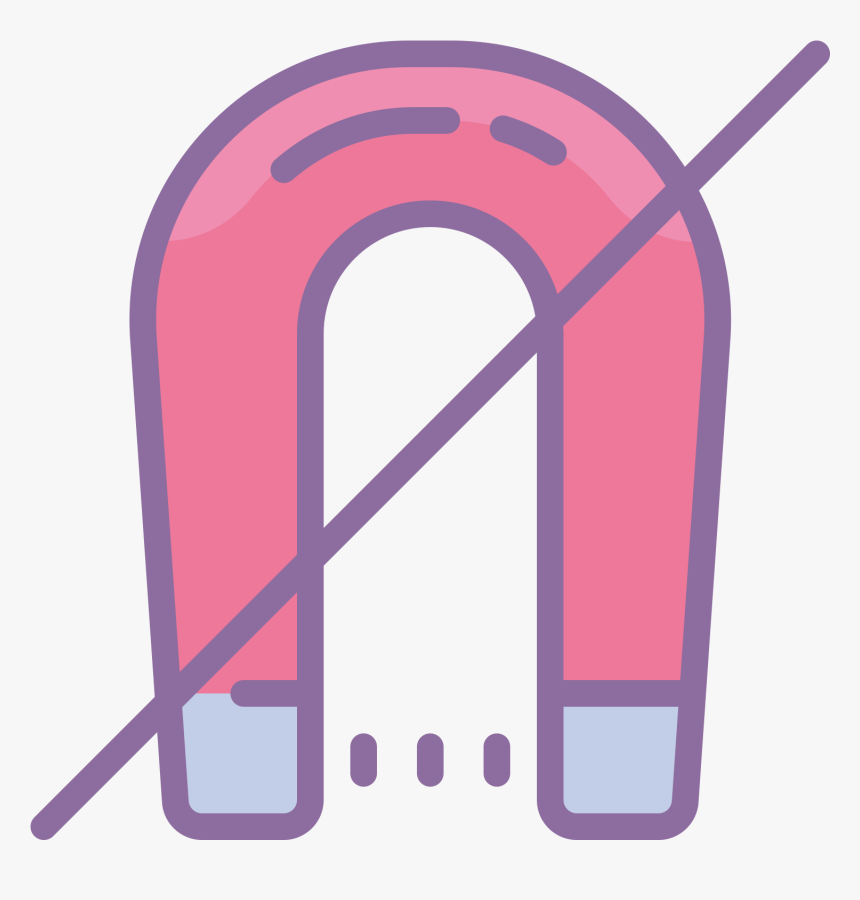 Magnetic Filled Icon - Magnet Cute, HD Png Download