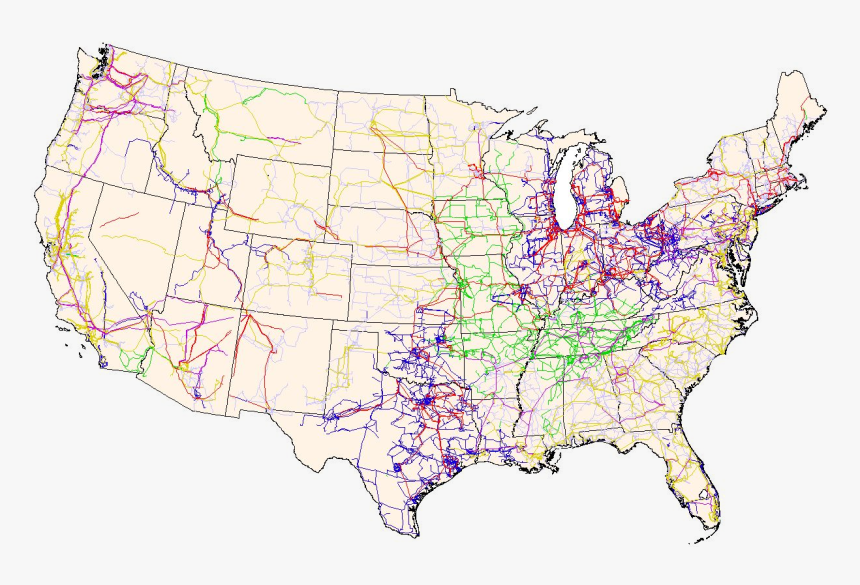 Main - Us Power Grid Map, HD Png Download