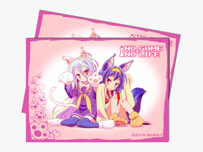 Utra Pro Game Sleeves-no Game No Life Nayaa - Neko No Game No Life, HD Png Download