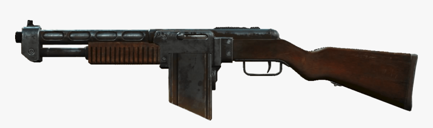 Combat Shotgun - Fallout 4 Combat Rifle Full Stock, HD Png Download