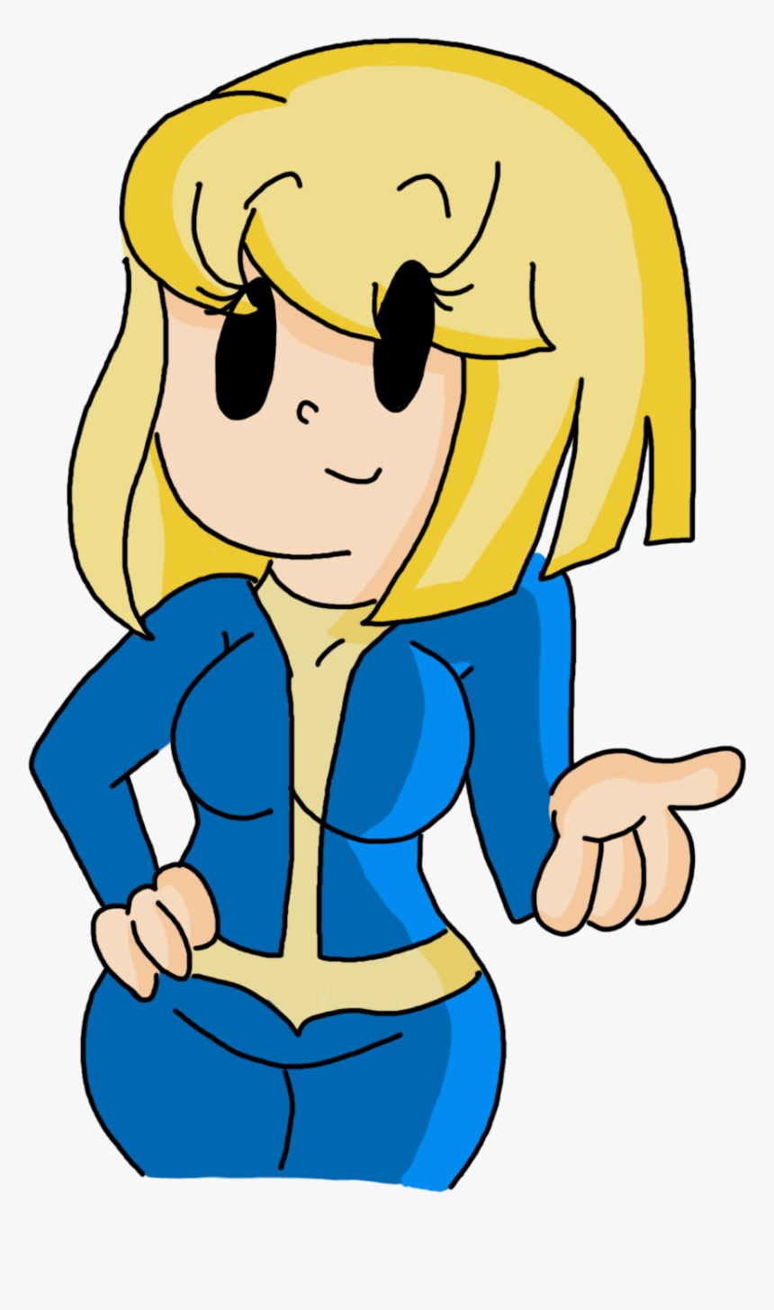 Clip Art Fallout 4 Vault Girl, HD Png Download
