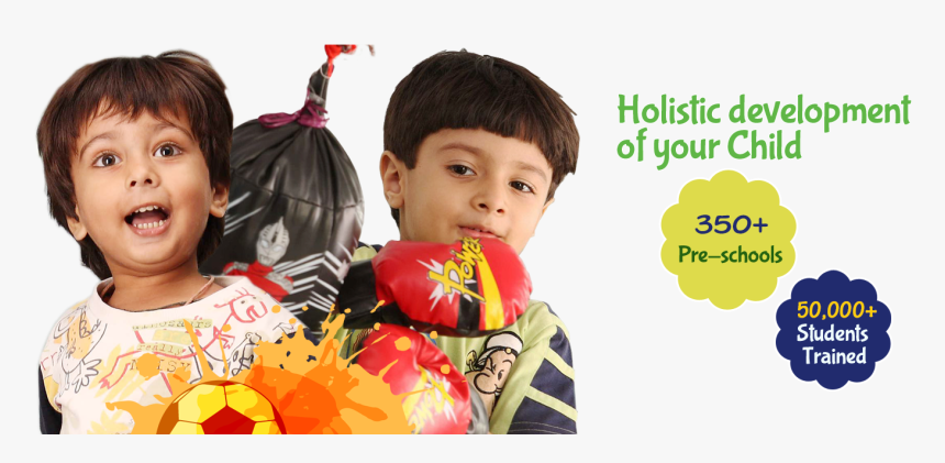 Indian Kids Playing Banner, HD Png Download