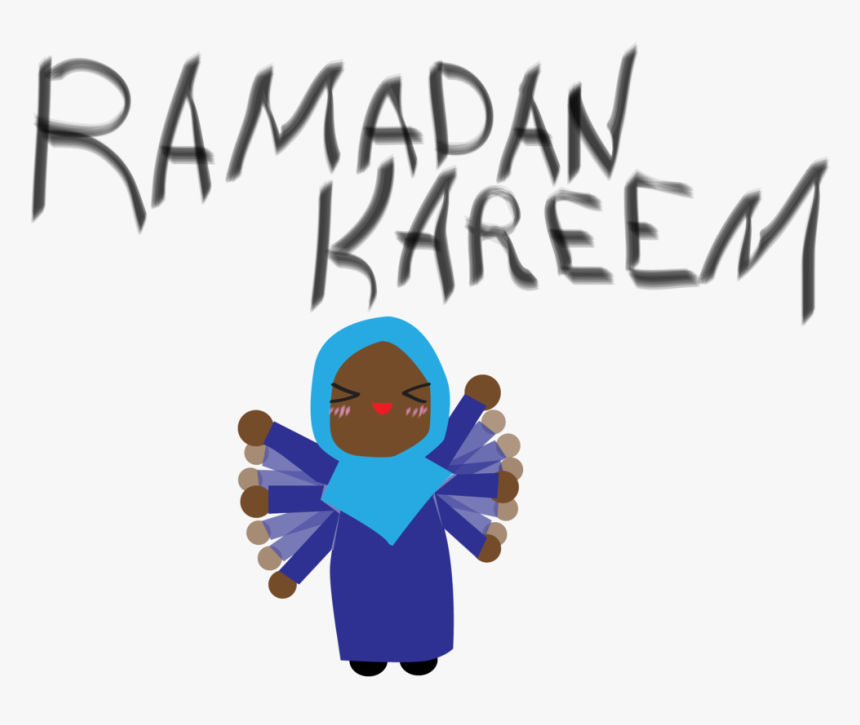 Happy Ramadan Kareem Png - Illustration, Transparent Png