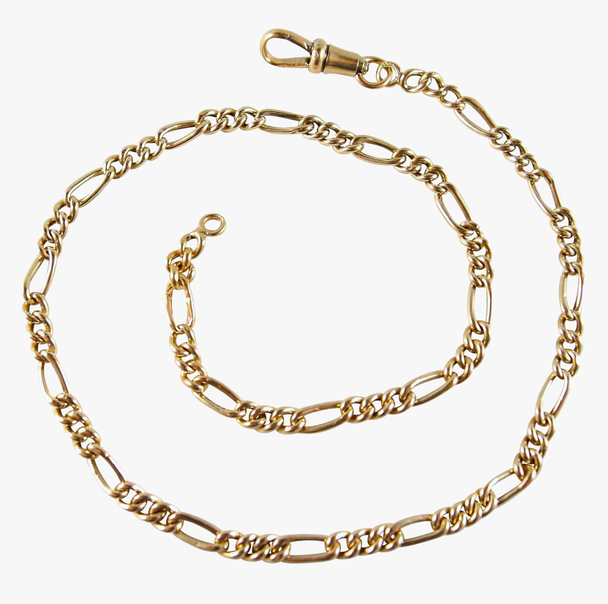 Superb Solid Gold Curb Elongated Figaro Link Chain, - State Of Texas Bexar County Seal, HD Png Download