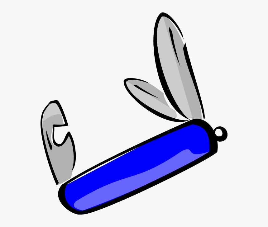 Swiss Army Knife Vector Clip Art - Swiss Army Knife, HD Png Download