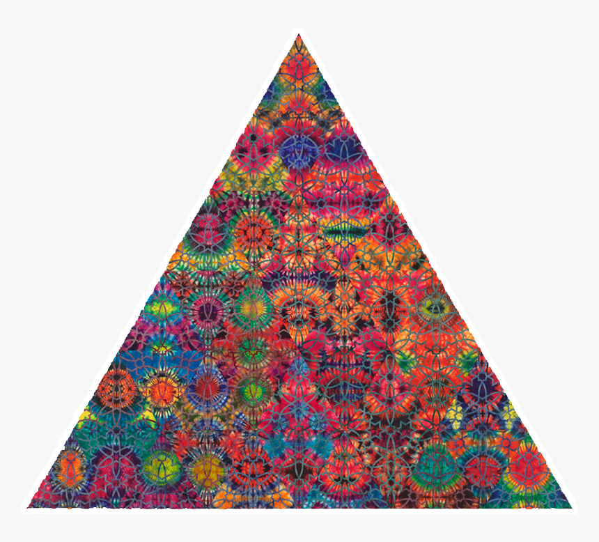 Transparent Transparent Triangle Png - Philip Taaffe Qairouan 2009, Png Download