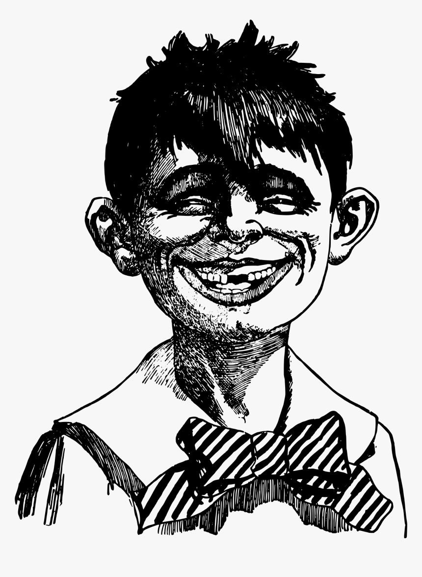 Kid Misssing Front Teeth Clip Arts - Illustration, HD Png Download