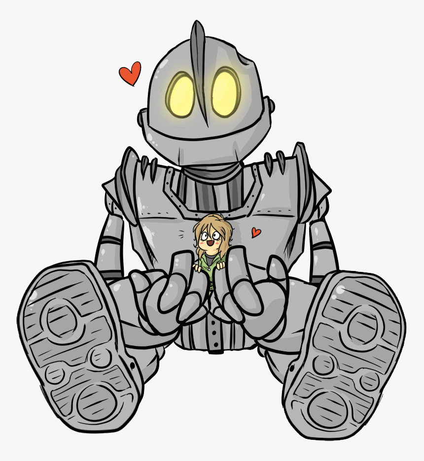 Theirongiant - Iron Giant Drawing Easy, HD Png Download