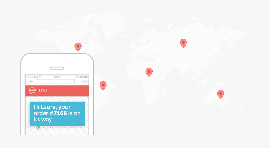 Extend The Reach Of Your Business - Kansas City On World Map, HD Png Download