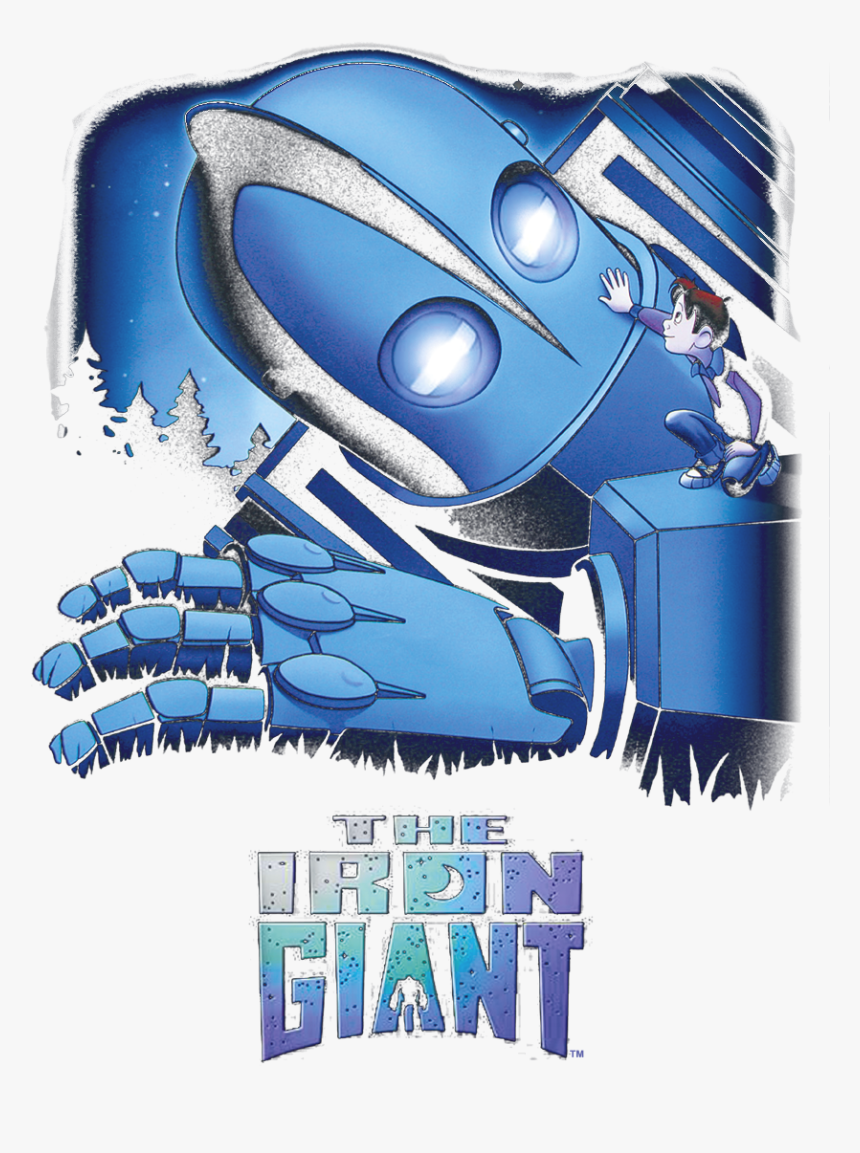 Iron Giant Giant And Hogarth Men S Crewneck Sweatshirt - Iron Giant Toy, HD Png Download