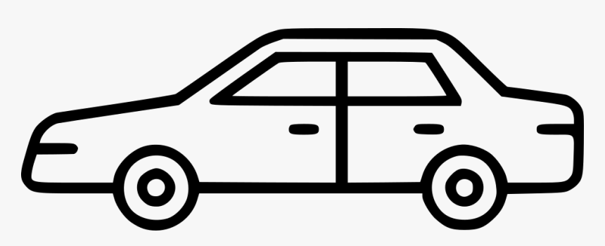 Sedan - Station Wagon Line Art, HD Png Download