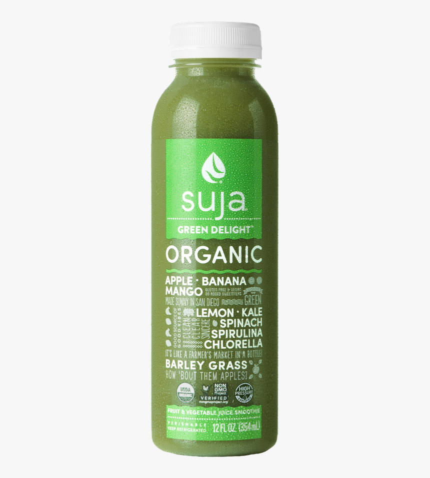Suja Green Delight Smoothie Suja Green Drink Pack, HD Png Download