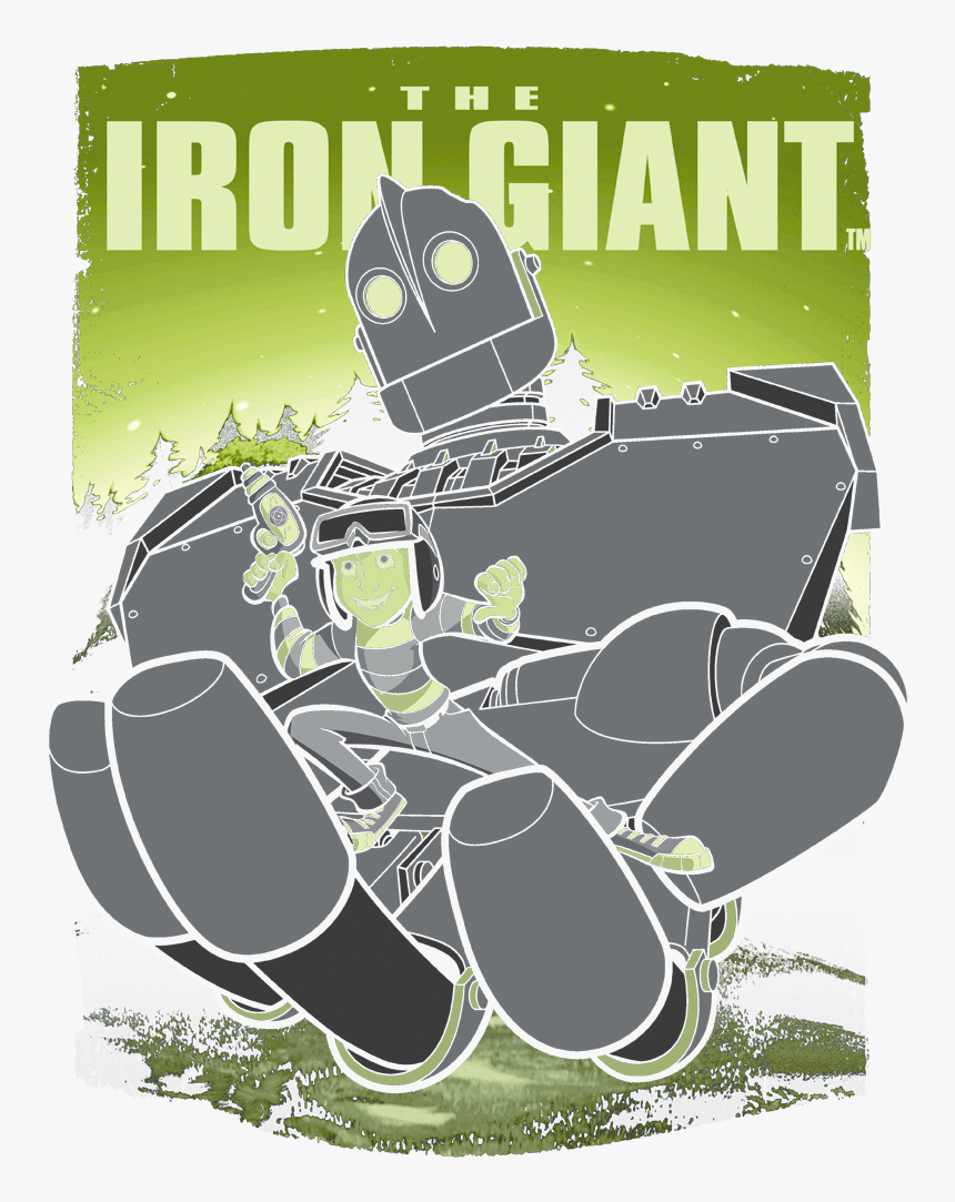 Transparent Iron Giant Png - Poster, Png Download