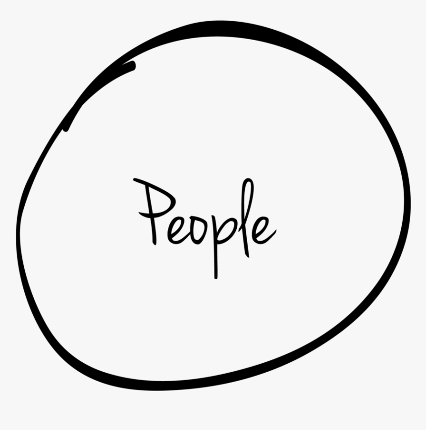 People Circle - Air Cairo, HD Png Download