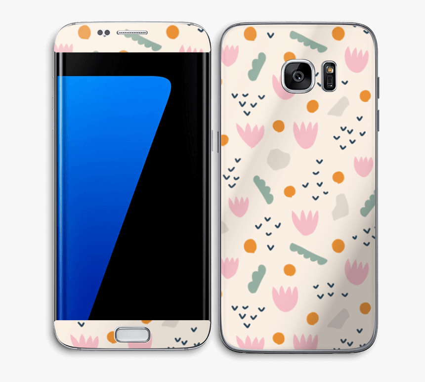 Paper Flower Skin Galaxy S7 Edge - Samsung S7 Edge Branco, HD Png Download