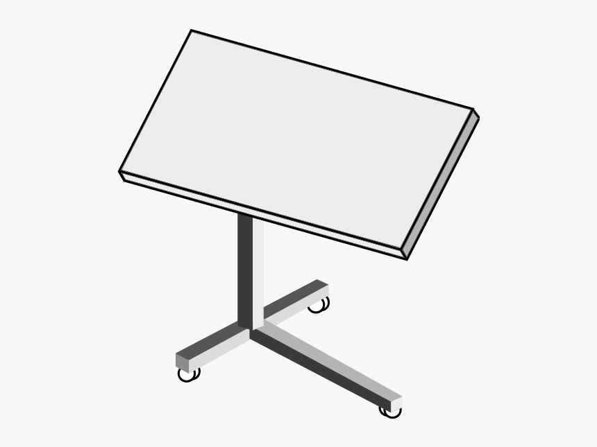 How To Set Use Rolling Laptop Desk Icon Png, Transparent Png