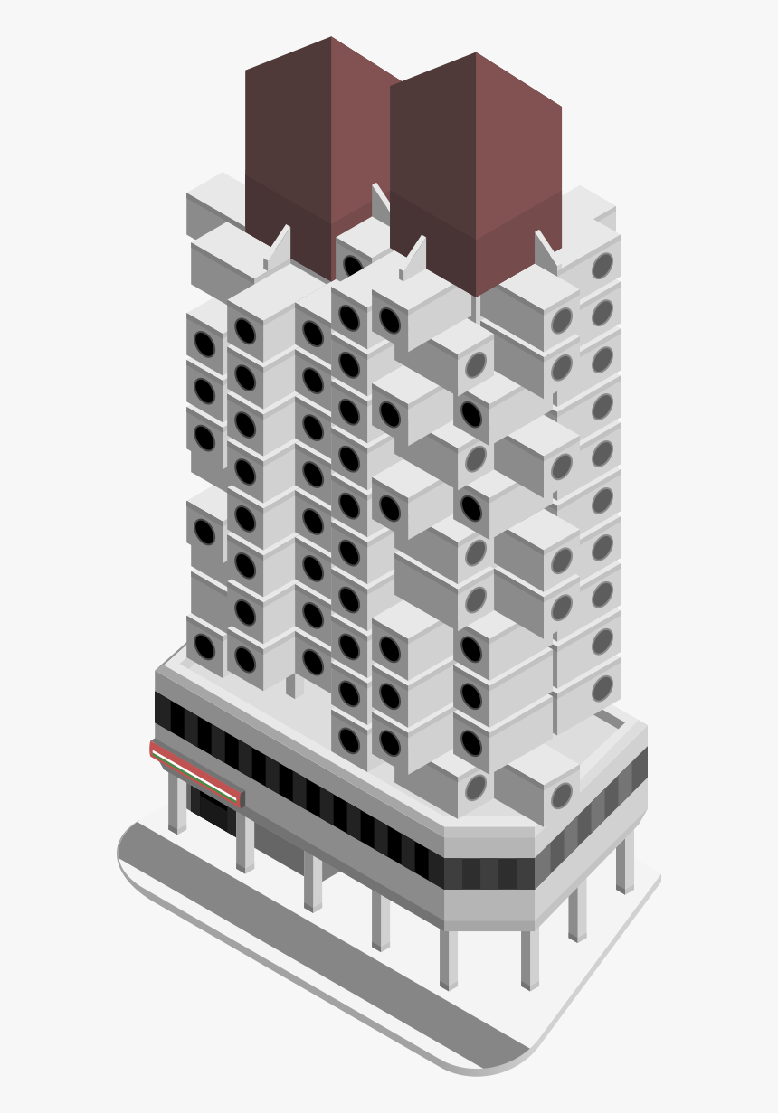Tower Block, HD Png Download