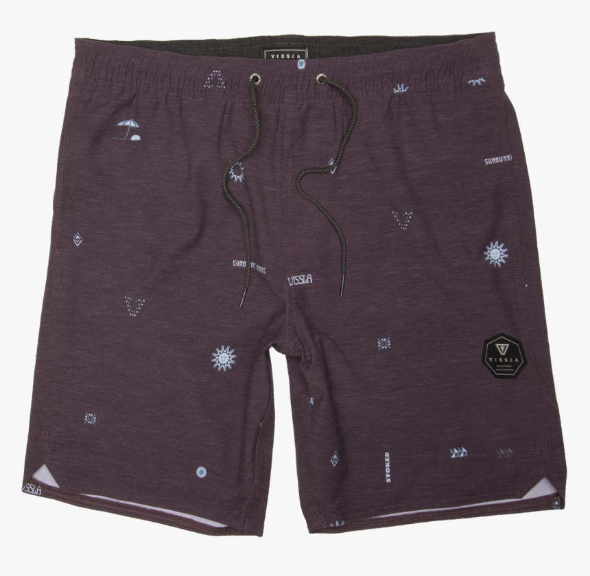 Sunburnt Minds Vissla Burgundy, HD Png Download
