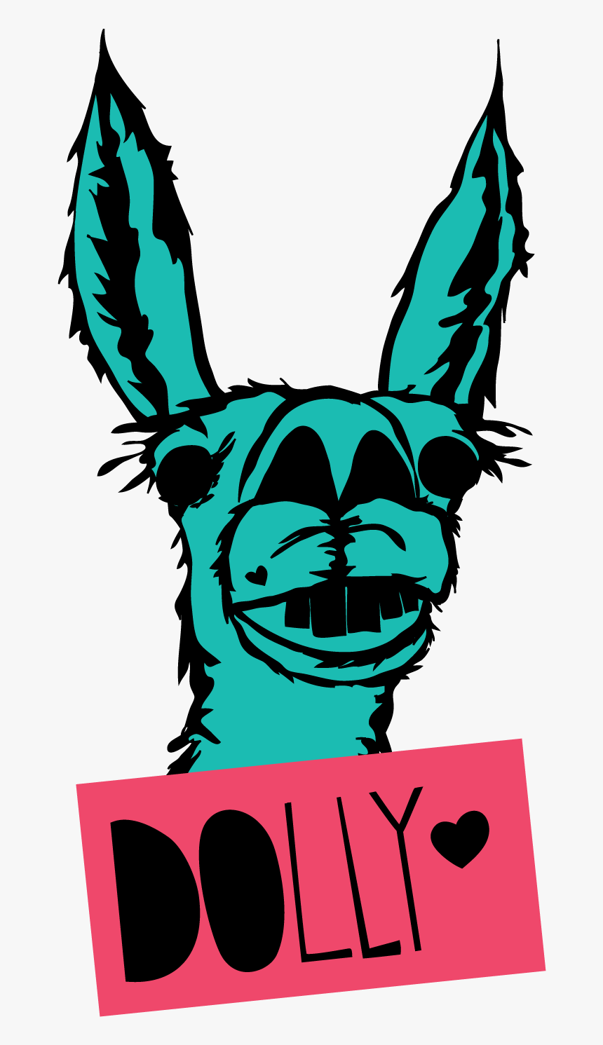 Dolly The Llama - Llama, HD Png Download
