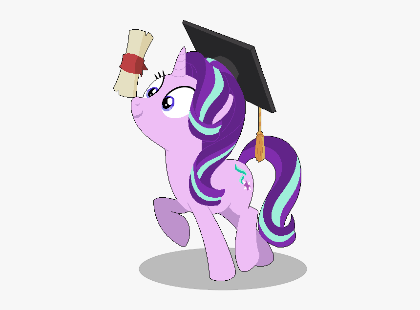 Graduation Clipart Friend - Mlp Graduation, HD Png Download