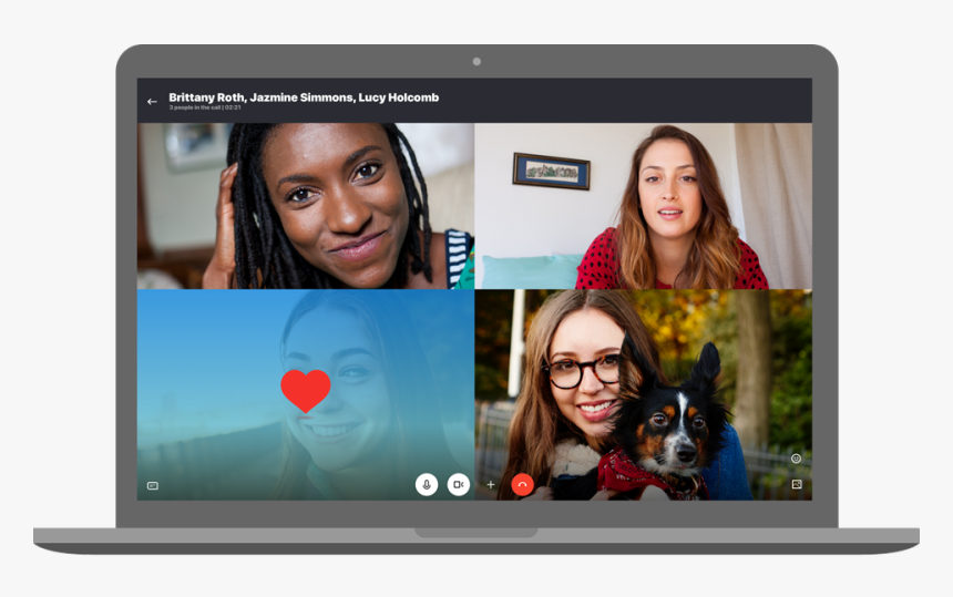 Skype Group Desktop, HD Png Download