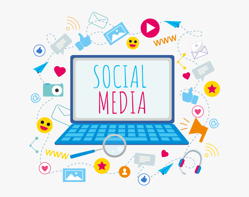 Social Media - Illustration, HD Png Download