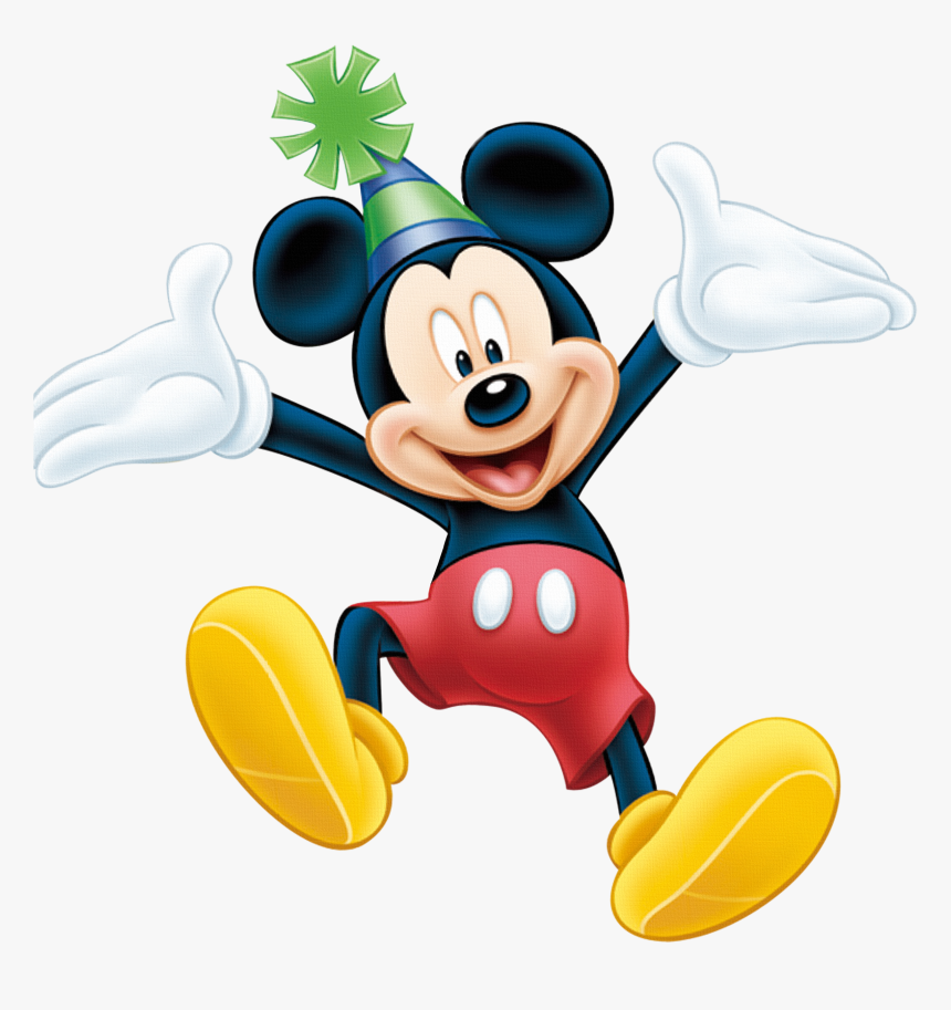 Birthday Mickey Mouse Png, Transparent Png