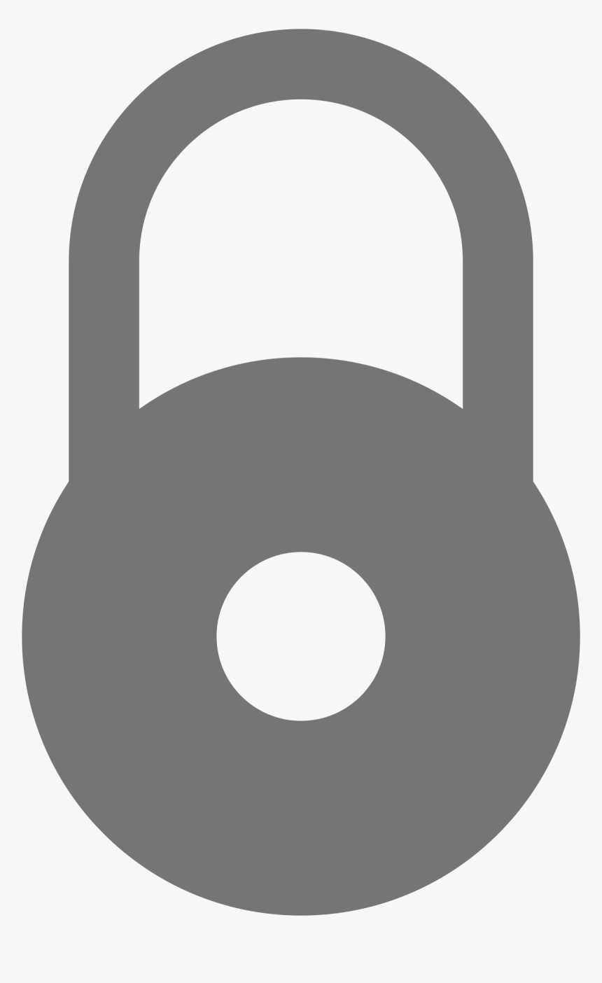 Lock Png Grey - Open Access Closed Access, Transparent Png