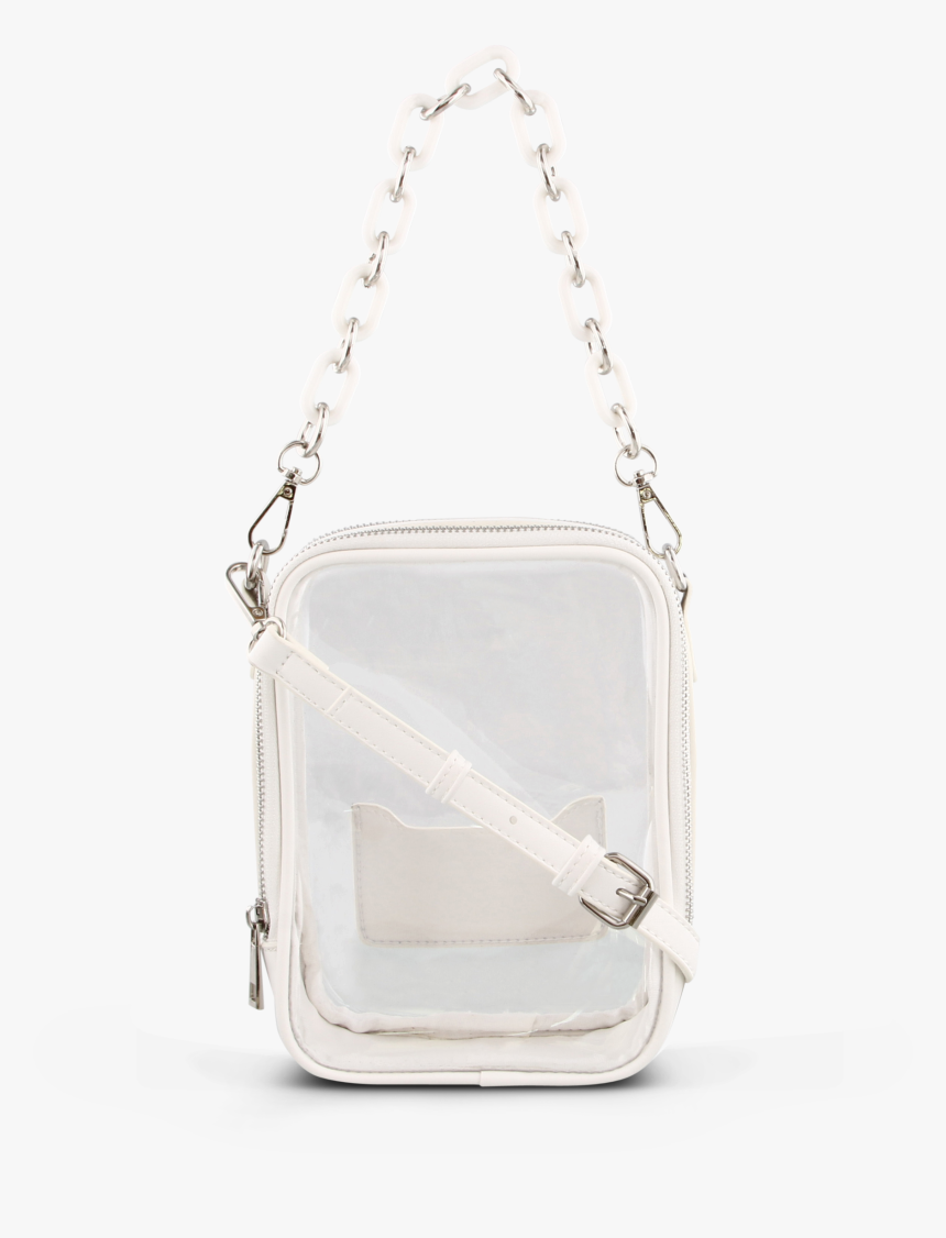 Houston White Vynalite Cross Body Bag - Shoulder Bag, HD Png Download