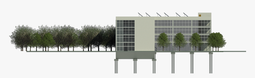 Commercial Building, HD Png Download