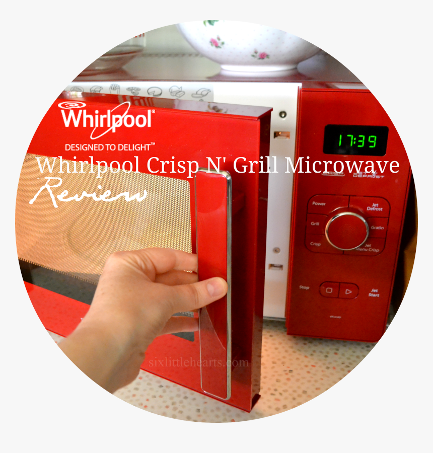 Whirlpool Red Microwave, HD Png Download