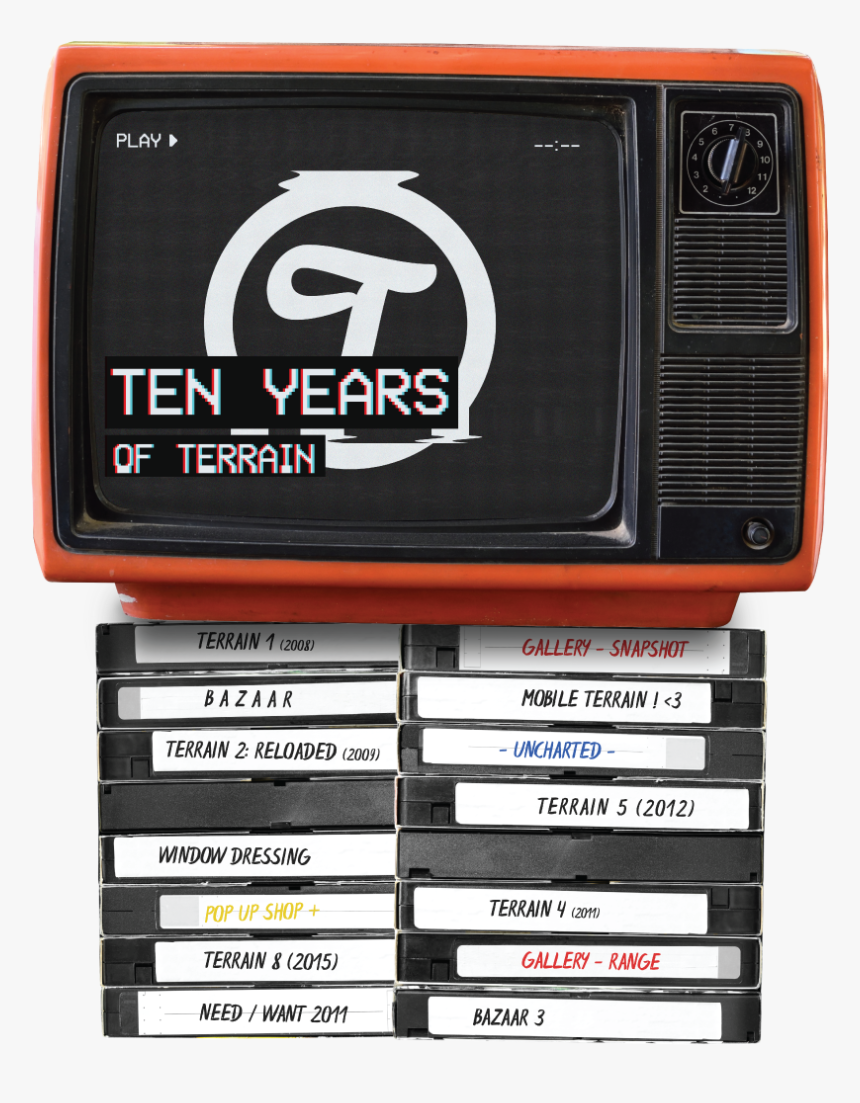 Ten Years Of Terrain Gallery Show, HD Png Download