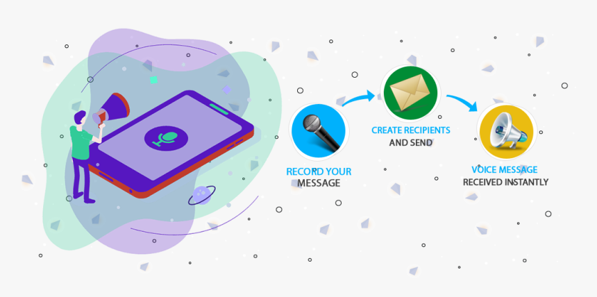 Voice Broadcasting Service - Circle, HD Png Download