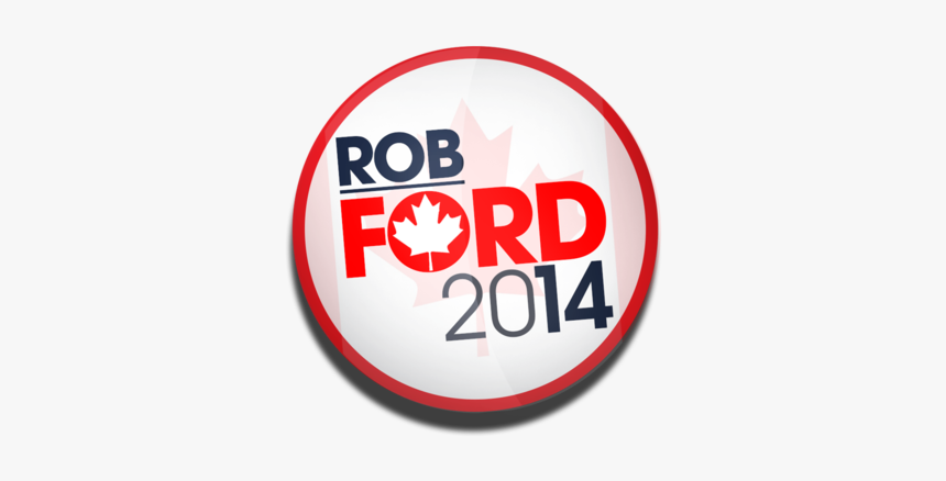 Rob Ford Logo Keyable - Maple Leaf, HD Png Download