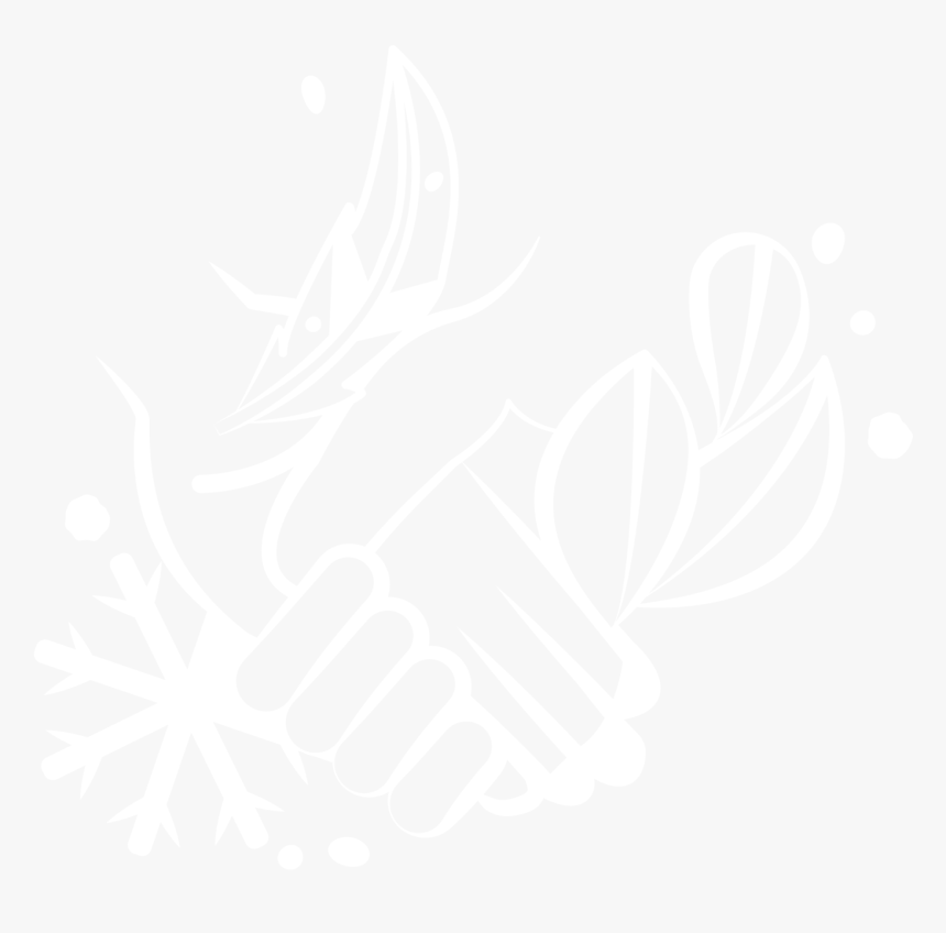 Icon For The Atikameksheng Trust, Shows Two People - Illustration, HD Png Download