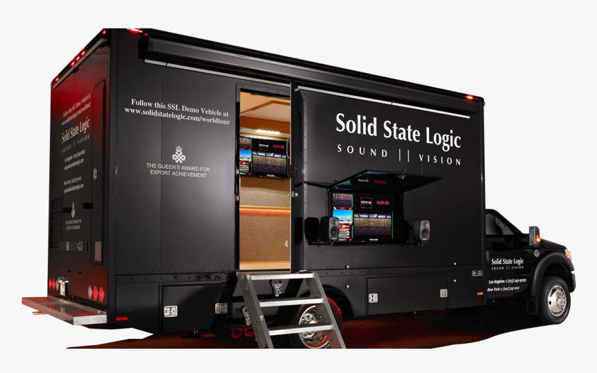 Broadcast Demo Vehicle - Mobile Production Broadcast, HD Png Download