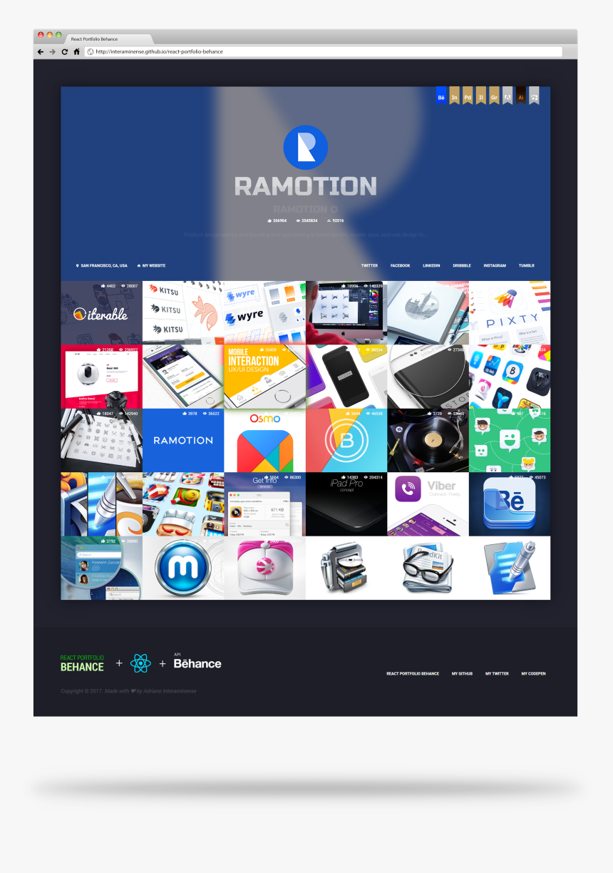 Behance Png, Transparent Png