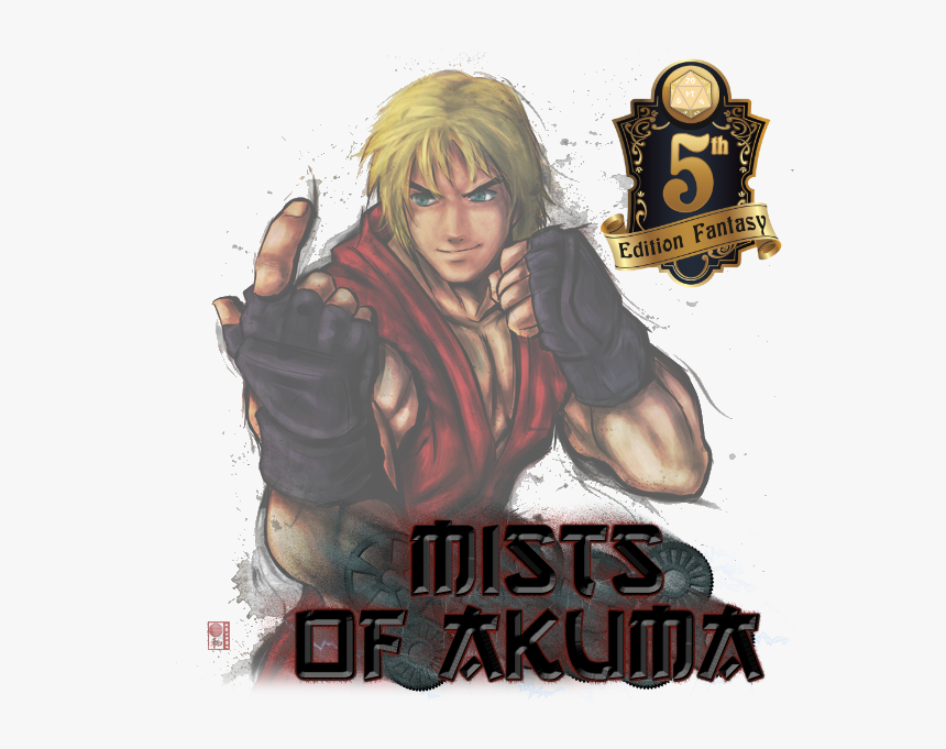 Moa Ken Promo - Street Fighter Ken Fan Art, HD Png Download